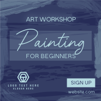 Painting for Beginners Linkedin Post