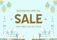 Ramadan Kareem Sale Postcard