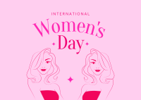 International Women's Day  Postcard