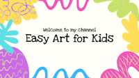 Easy Art for Kids YouTube Banner