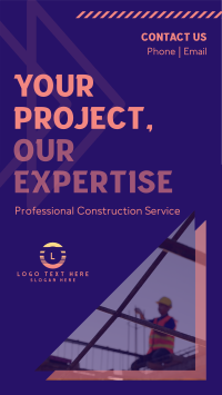 Construction Experts Facebook Story