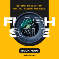 Flash Sale Camera Lens Instagram Post Image Preview