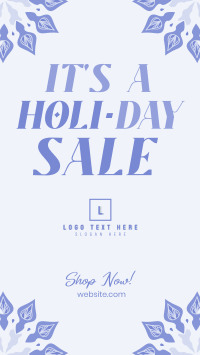 Holi-Day Sale Instagram Story