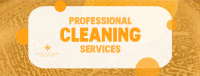 Professional Cleaning Services Facebook Cover Design