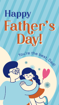 Father's Day Greeting Facebook Story