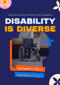 Disabled People Matters Flyer