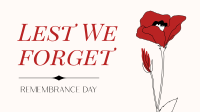 We Remember Facebook Event Cover