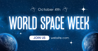 World Space Week Facebook Ad