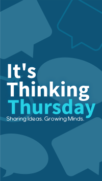 Minimalist Thinking Thursday Facebook Story