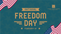 USA Freedom Day Animation