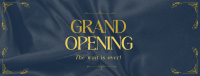 Elegant Grand Opening Facebook Cover Image Preview