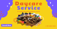 Cloudy Daycare Service Facebook Ad