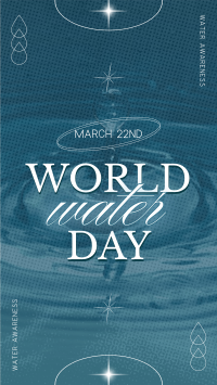 World Water Day Greeting Facebook Story