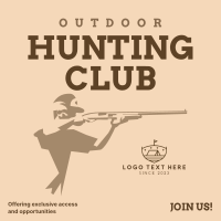 Hunter Shop Instagram Post example 1