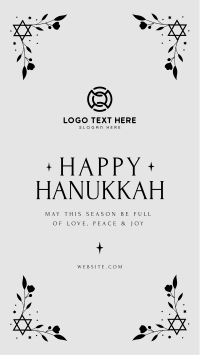 Hanukkah Festival Facebook Story