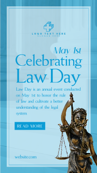 Lady Justice Law Day TikTok Video