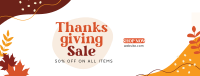 Thanksgiving Flash Sale Facebook Cover
