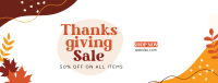 Thanksgiving Flash Sale Facebook Cover Image Preview