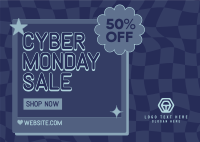 Cute Cyber Deals Postcard