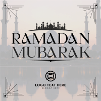 Mosque Silhouette Ramadan Instagram Post