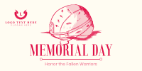 Honor and Remember Twitter Post Design