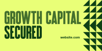 Raised Capital Abstract Twitter Post