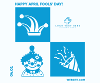 Tiled April Fools Facebook Post