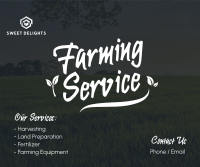 Farming Services Facebook Post