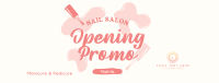 Nail Salon Promotion Facebook Cover
