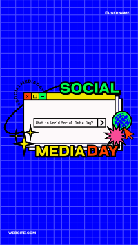 Retro Social Media Facebook Story