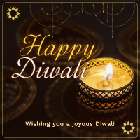 Happy Diwali Instagram Post Design