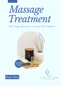 Elegant Massage Promo Flyer