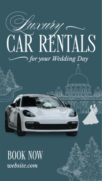 Luxury Wedding Car Rental TikTok Video