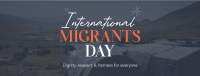 International Migrants Day Facebook Cover