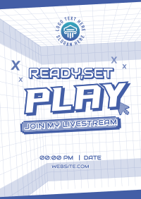 E-Sport Livestream Flyer