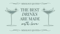 Bartender Simple Quote Animation