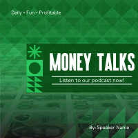 Money Talks Podcast Linkedin Post