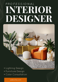 Professional Interior Designer Flyer