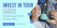 Dental Health Checkup Twitter Post