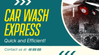 Car Wash Express Facebook Event Cover