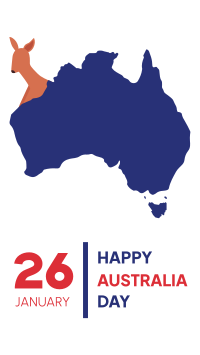 Happy Australia Day Facebook Story