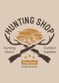 Wildlife Hunting Poster