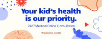 Kiddie Pediatric Doctor Facebook Cover Design