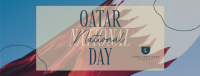 Qatar National Day Greeting Facebook Cover