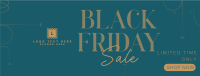 Classic Black Friday Sale Facebook Cover