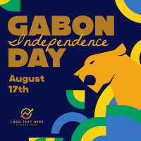 Gabon National Day Instagram Post