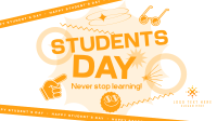 Students Day Greeting Facebook Event Cover