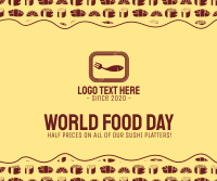 World Food Day for Seafood Restaurant Facebook Post