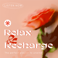 Flower Playlist Instagram Post Design