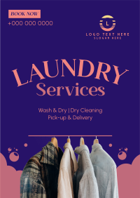 Dry Cleaning Service Flyer